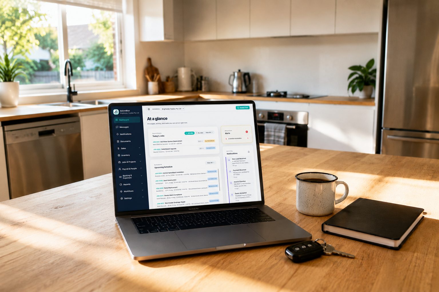 AxiomBlue, the complete platform for a more profitable business